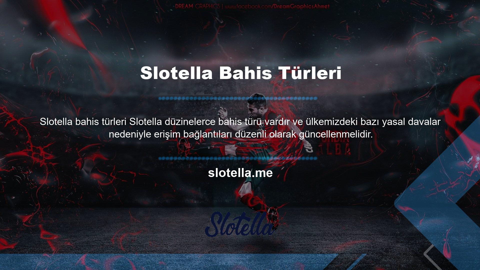 Siteyi kullanmak için Slotella yazan bağlantıya gitmeniz gerekir